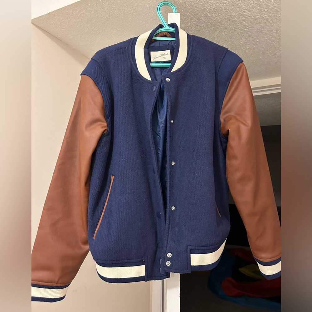 NWOT Varsity Bomber Jacket